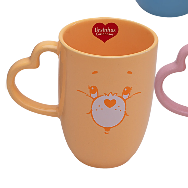 Caneca Ursinho Carinhoso Amarelo