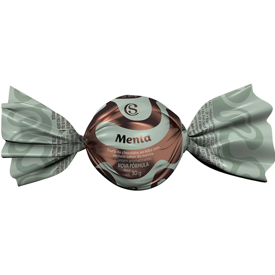 Trufa ao Leite de Menta 30g