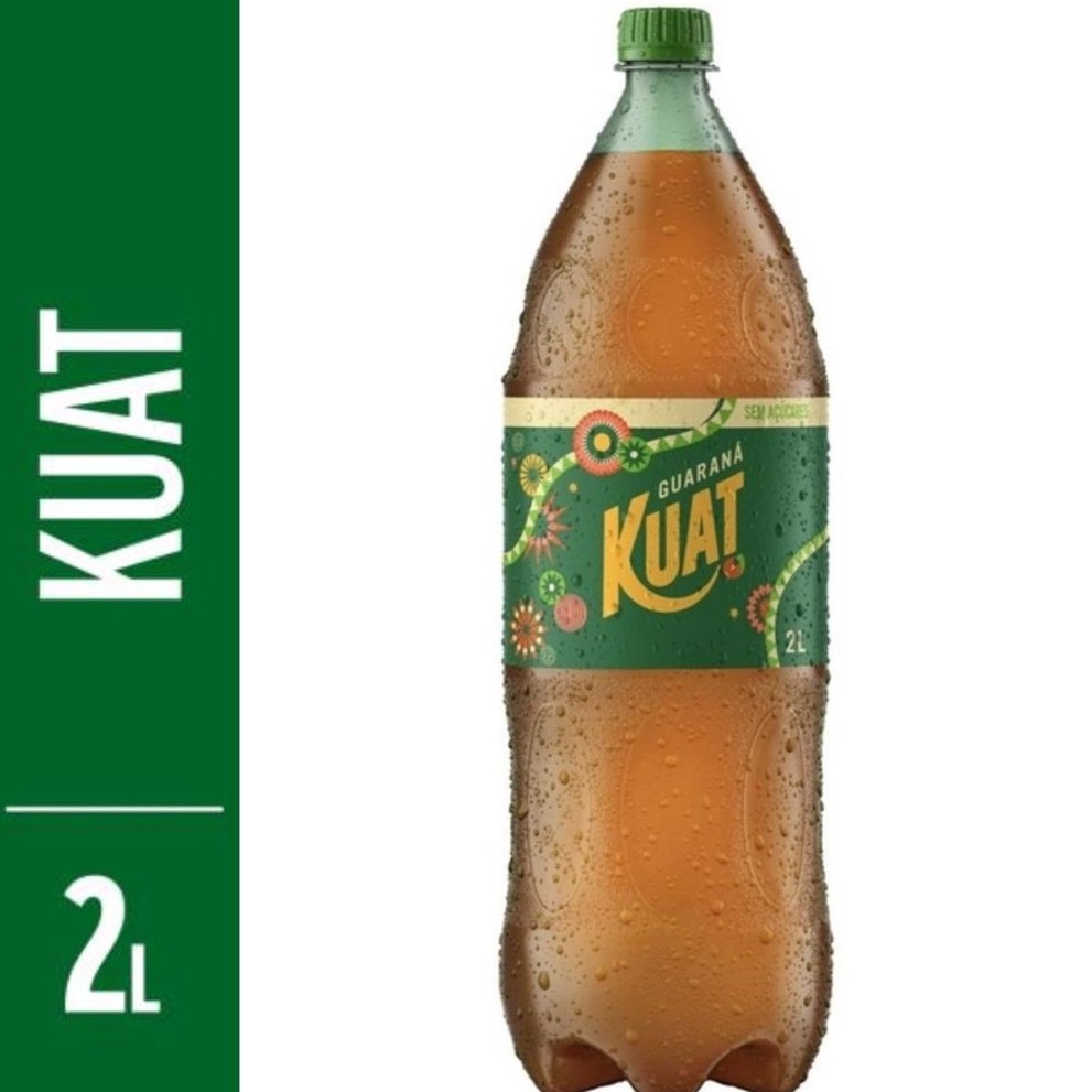 Kuat 2 L GRÁTIS na compra de 1 pizza Família