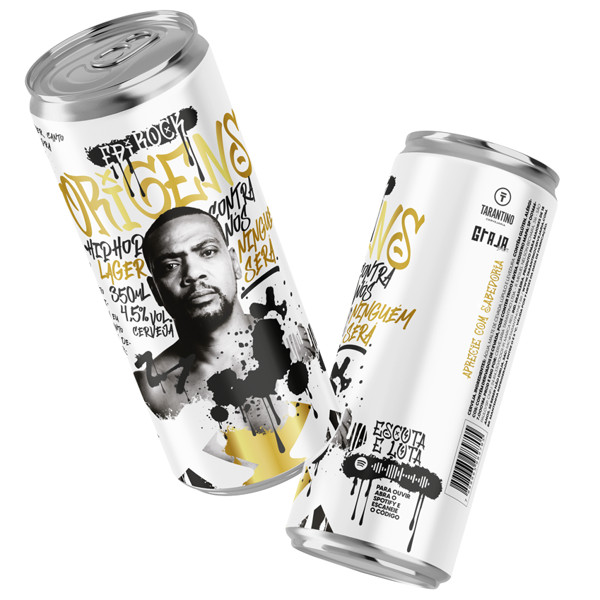 Hip Hop Lager | Origens | Lata 350ml