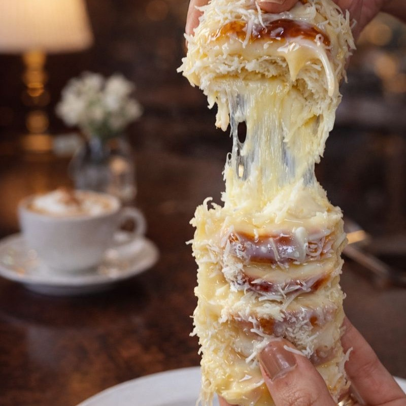 Enroladinho de Queijo com Goiabada e Coco