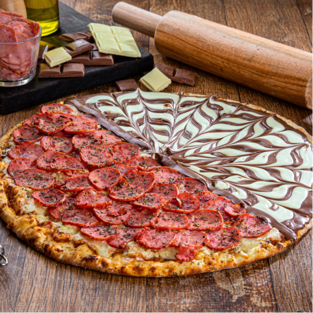 Pizza Grande (2 Sabores)