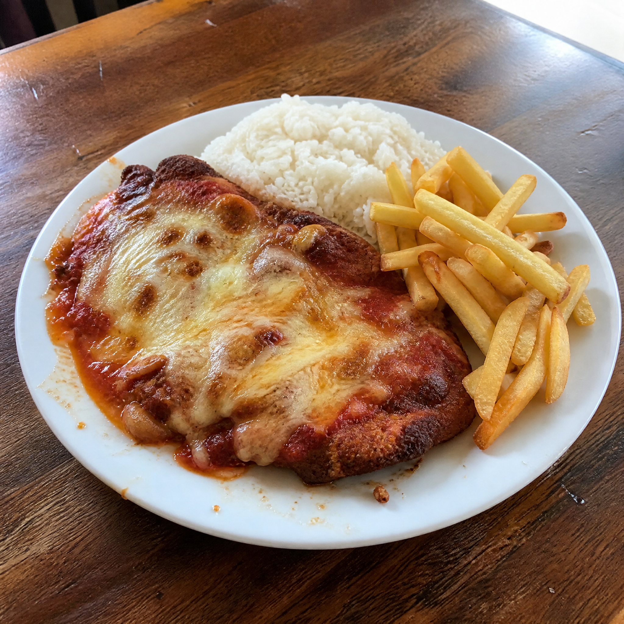 Bife a  Parmegiana