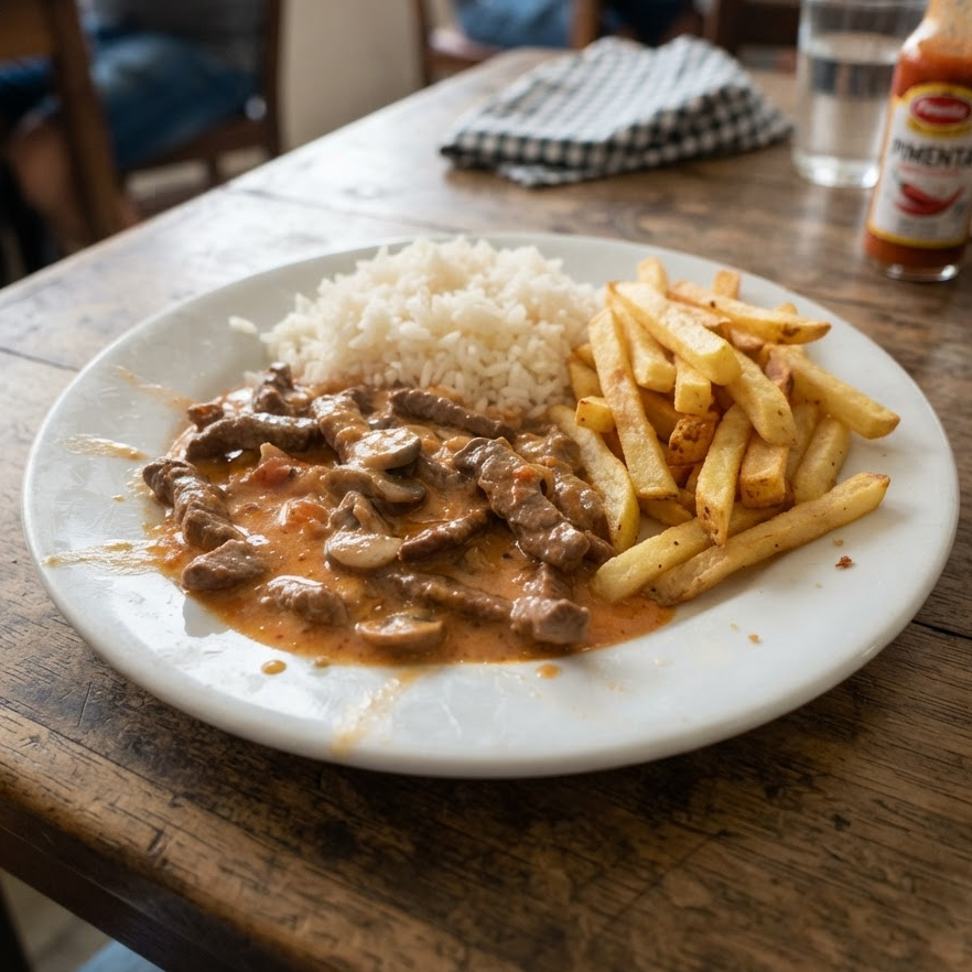 Strogonoff de Carne 