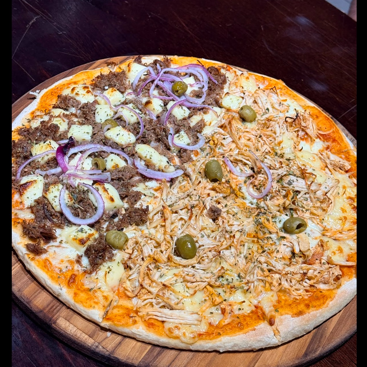 PIZZA MEIO A MEIO (8FATIAS)