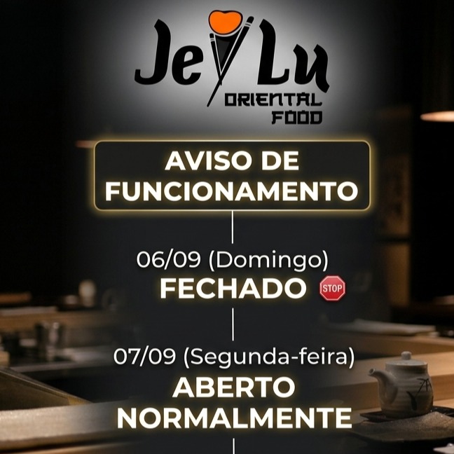 DOMINGO 06/09 ESTREMOS FECHADOS RETORNAMOS SEGUNDA 07/09