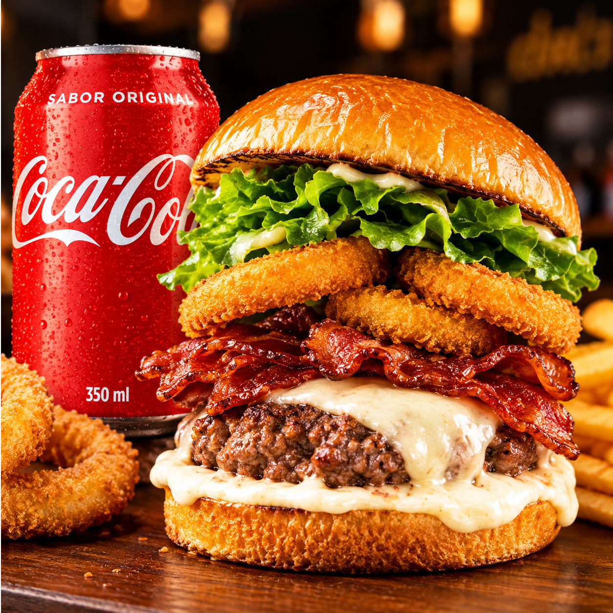 COMBO = Refri + Bubba Burger