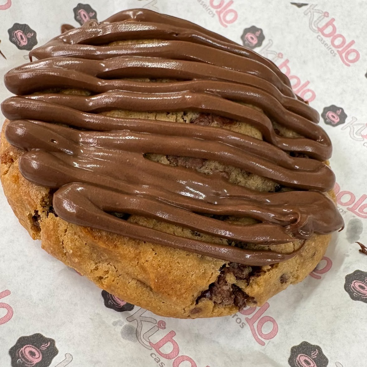 Cookie Recheado de Nutella