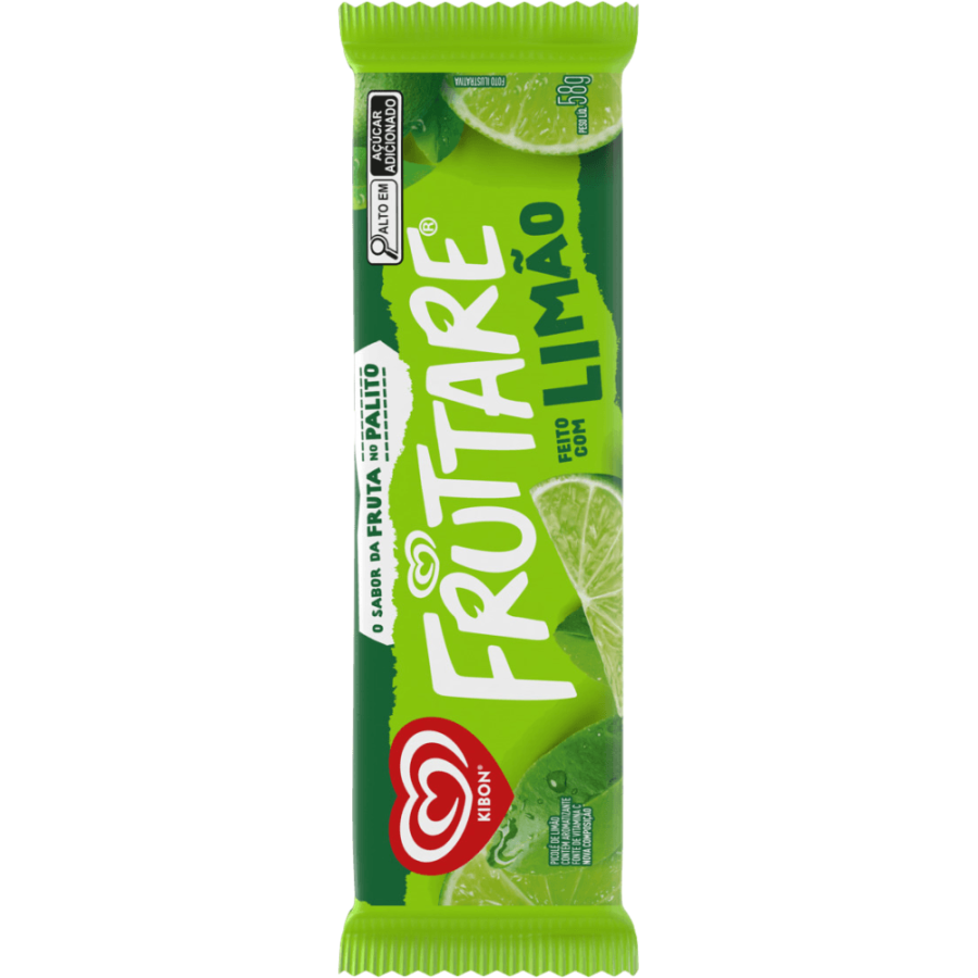 PICOLE KIBON FRUTTARE LIMAO 58G