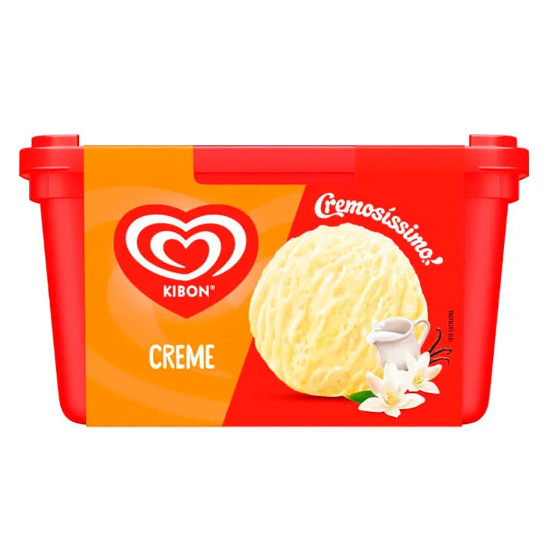 SORVETE KIBON CREMOSISSIMO CREME 713G