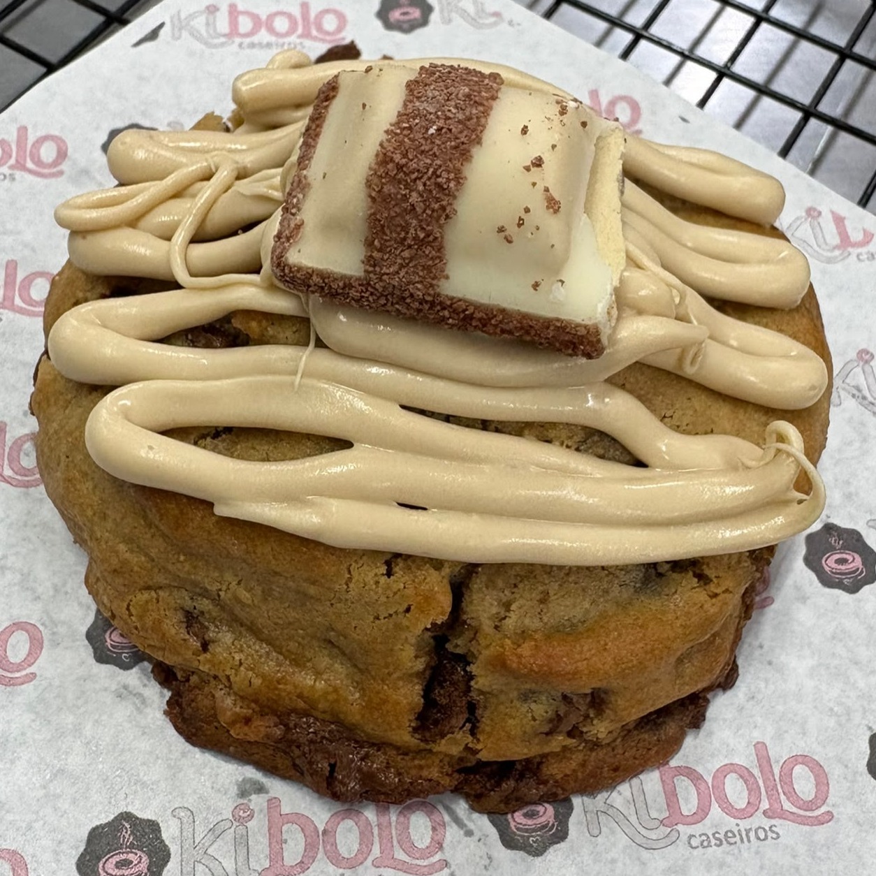 Cookie Recheado de Kinder Bueno