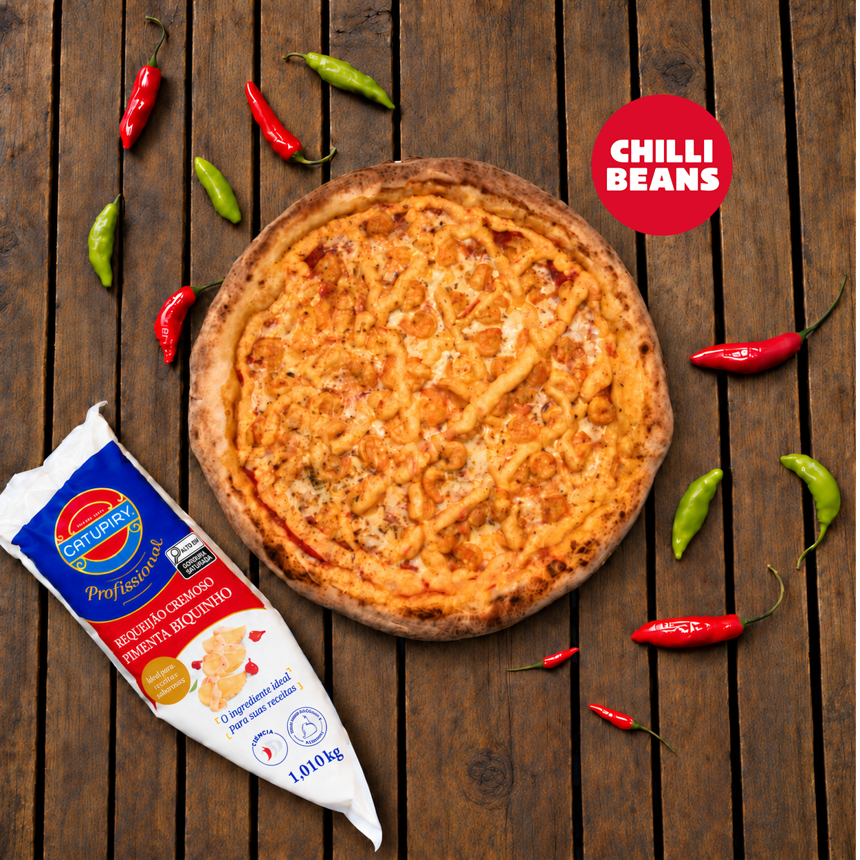 Pizza Chilli Mar 35cm -🌶️