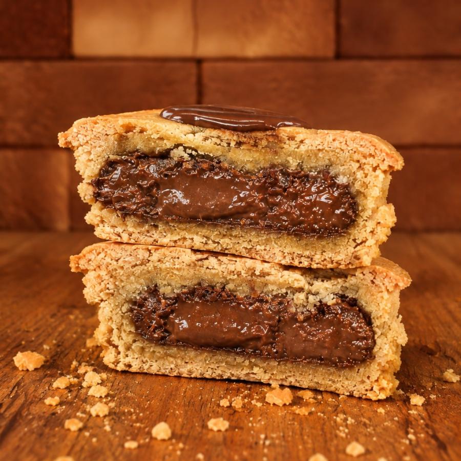 EMPADA DE COOKIE C/ NUTELLA