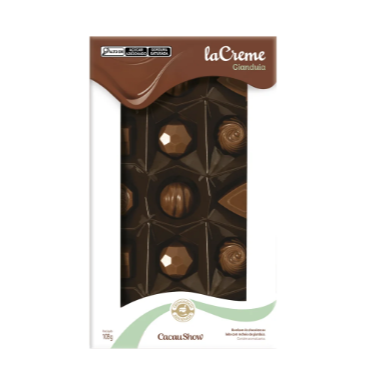 Caixa de Bombons laCreme Mini Show Gianduia 108g