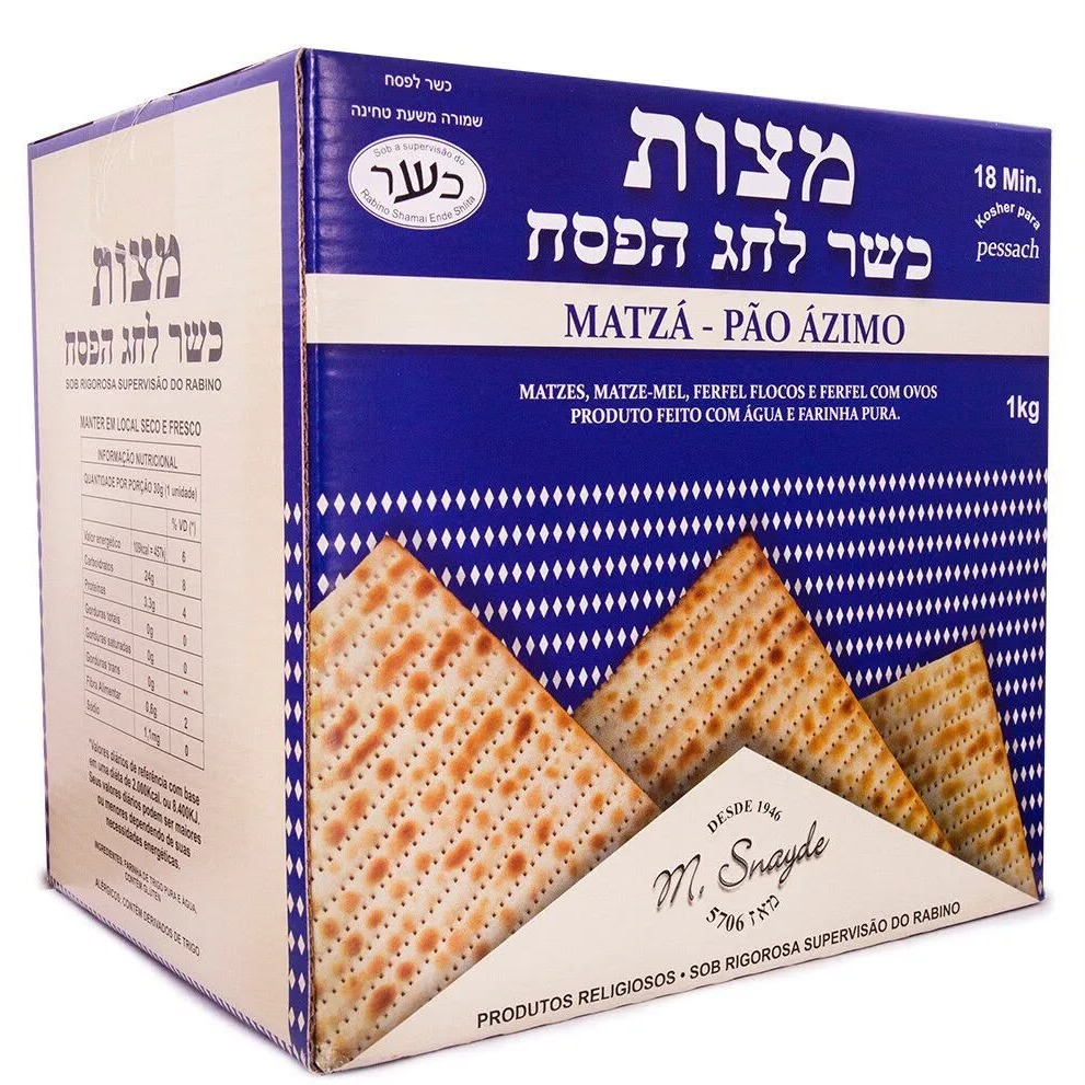 MATZÁ (PÃO ÁZIMO) 1KG