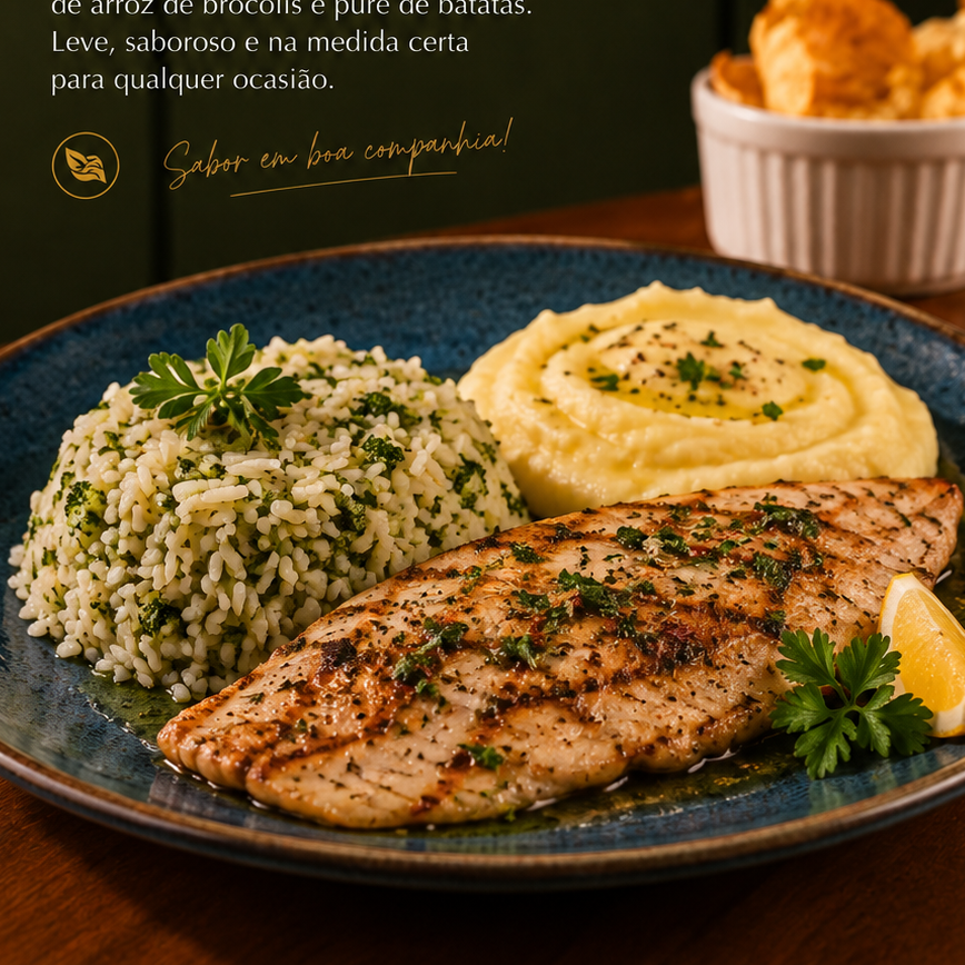 FILÉ DE PEIXE  GRELHADO
