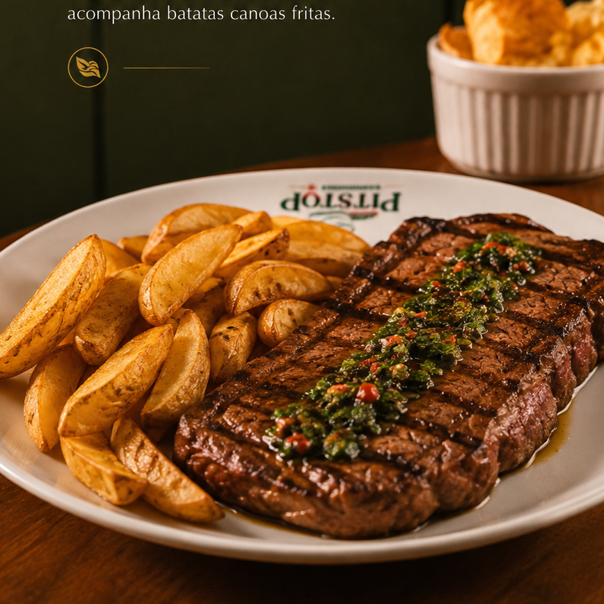 CHORIZZO COM FRITAS