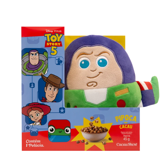 Pipoca Toy Story Buzz 45g