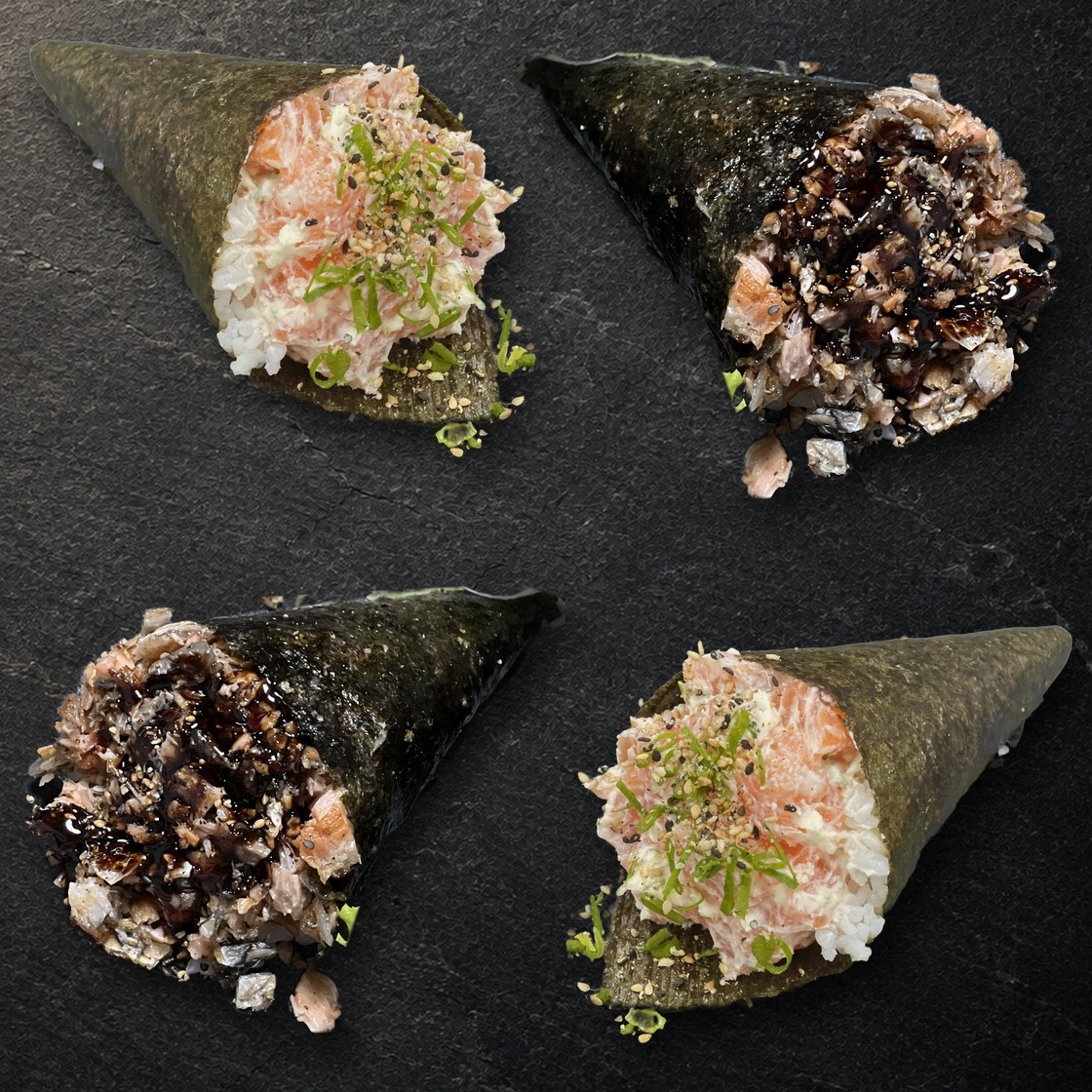 2 temakis filadélfia + 2 temakis skin