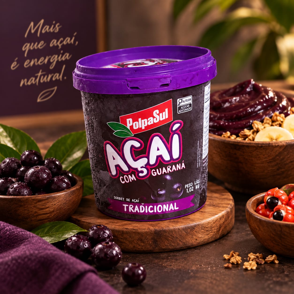 ACAI TRAD / PT 1,020 KG / C/04 UND / PS