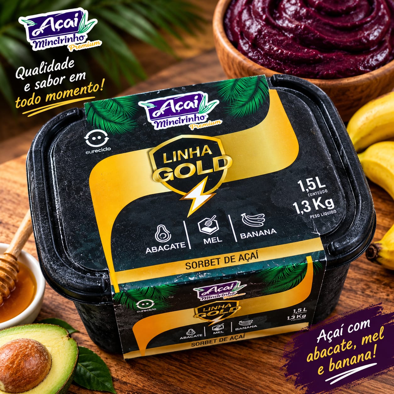 ACAI PREMIUM / GOLD / PT 1,5 LT / MN / UND