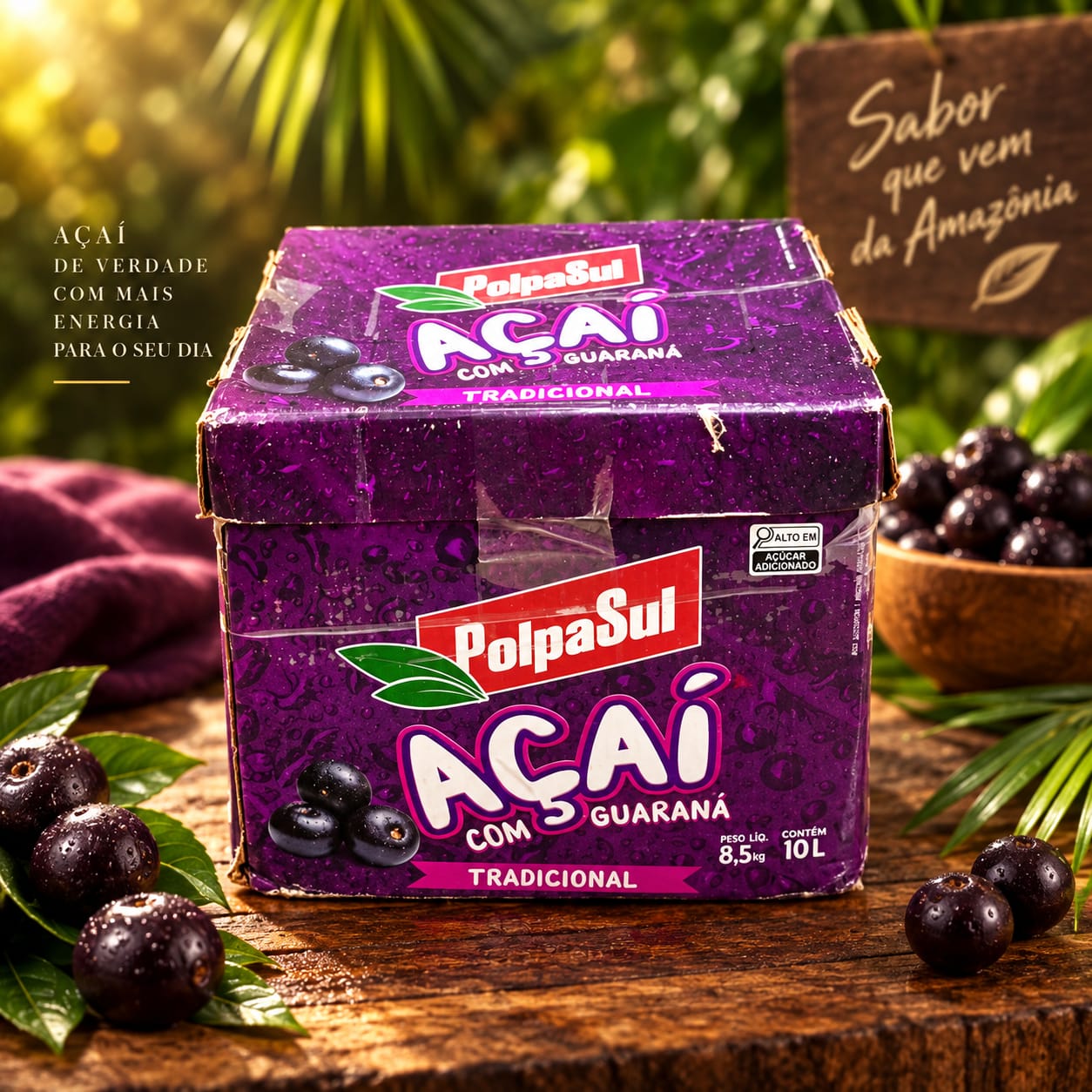 ACAI PREMIUM / GUARANA / CX 10 LT / PS