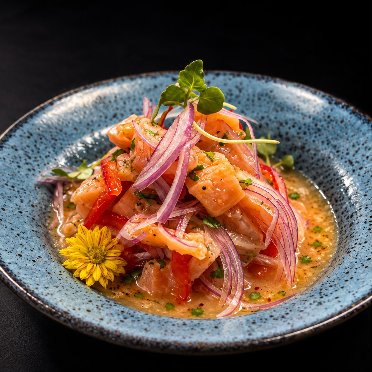 Ceviche Salmão 
