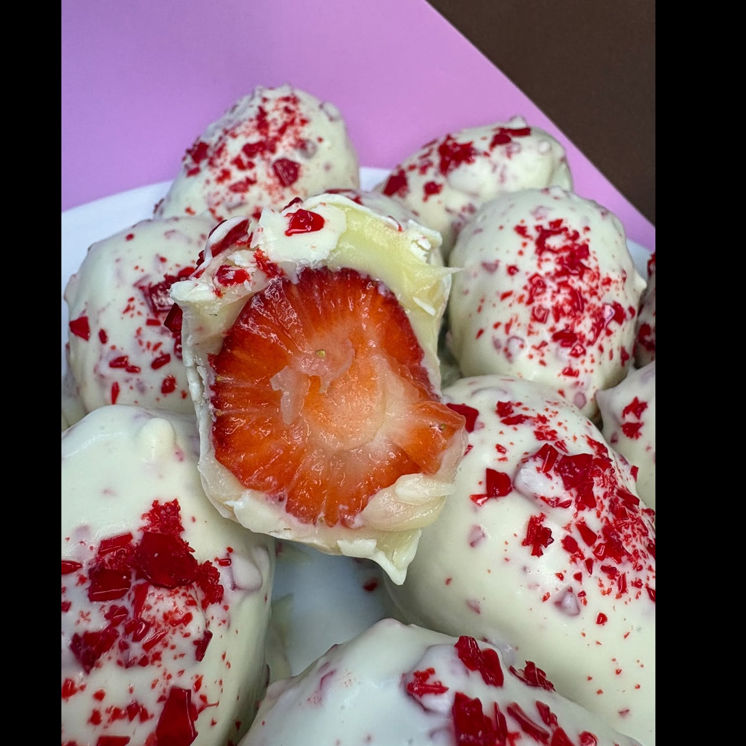 Morango Cravejado 