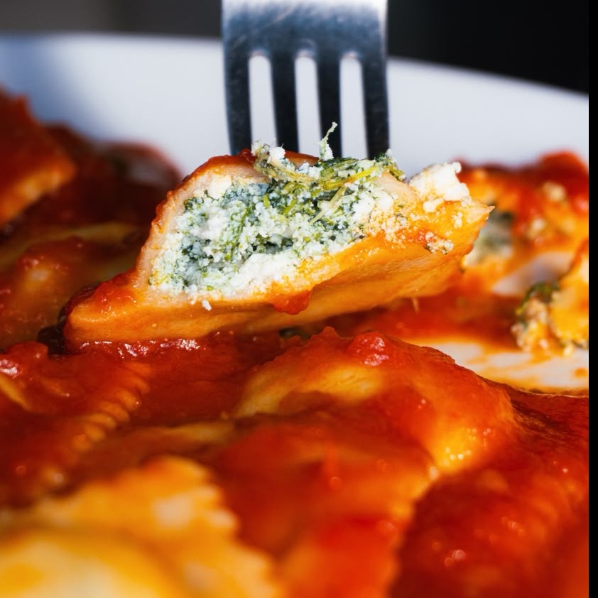 Ravioli de Ricota & Espinafre