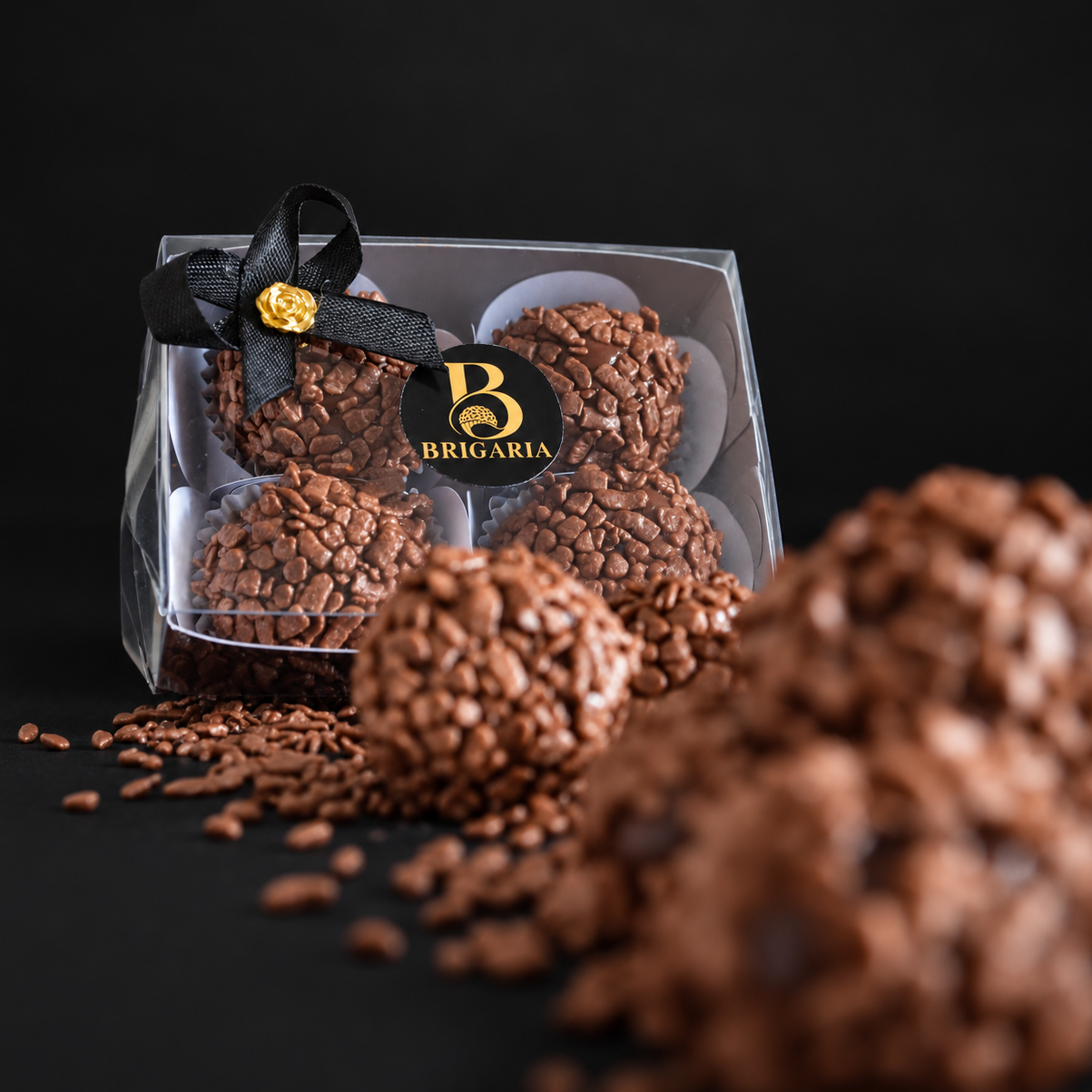 Caixa Briga Chocolate Tradicional 4 unidades