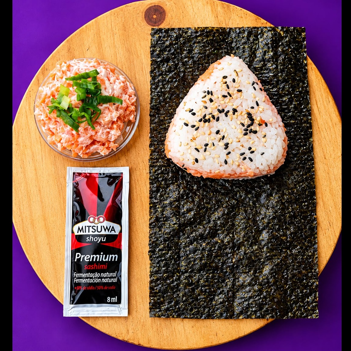 Oniguiri Salmão cream cheese 