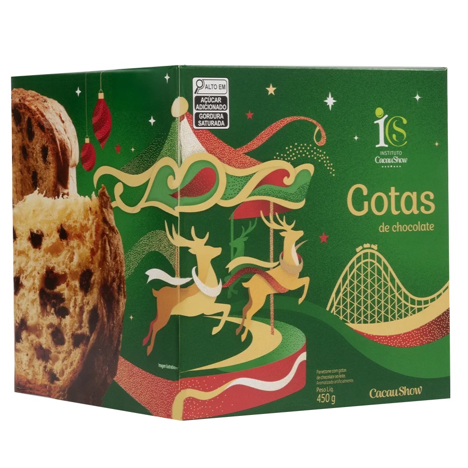 Panettone Gotas 450g