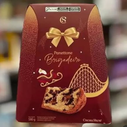 Panettone Brigadeiro 580g