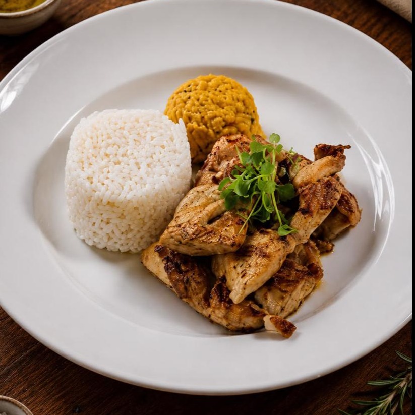 Galeto Grelhado Executivo (Coxa Sobrecoxa ou Peito) - Serve 1 pessoa 