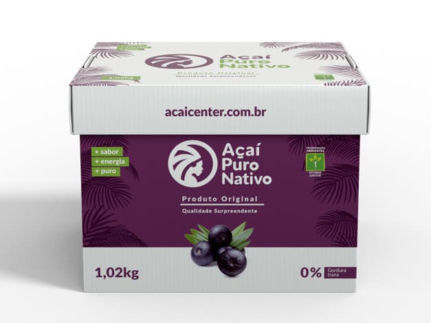 Açaí Puro Nativo 1,02kg