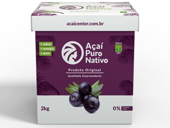 Açaí Puro Nativo 2kg