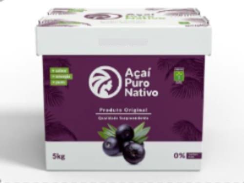 Açaí Puro Nativo 5kg (Sem Guaraná)