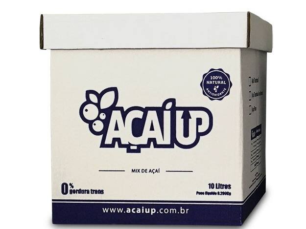 Açaí Up orgânico Tradicional caixa 10 litros
