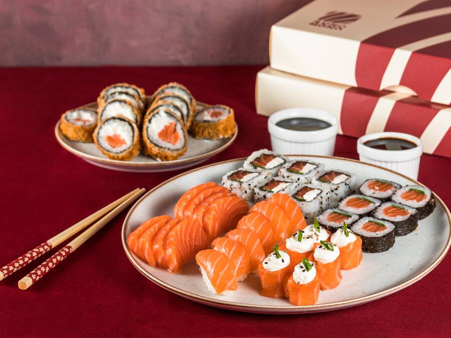 Apaixonados por Salmão | 44 peças