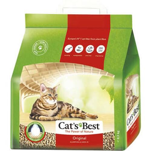 Areia Higienica Cats Best Oko Plus 2,1kg