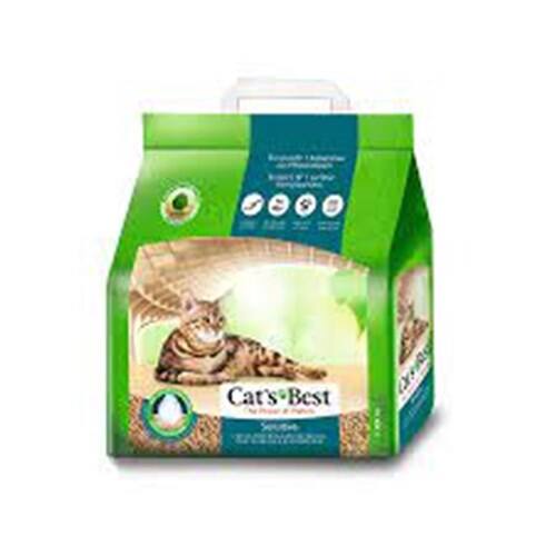 Areia Higiênica Sensitive Cats Best para Gatos 2,9 Kg