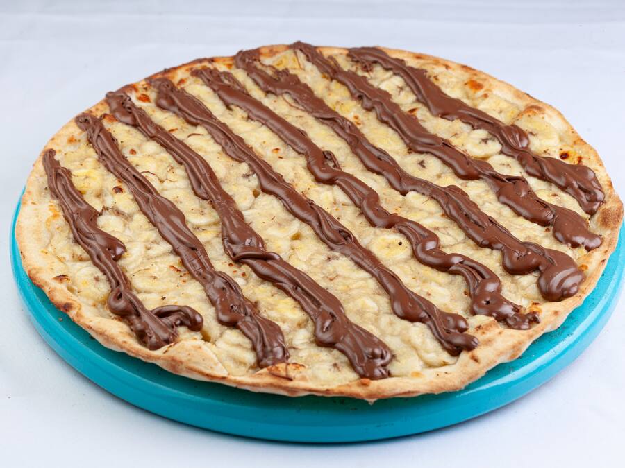 Banana com Nutella (25cm)