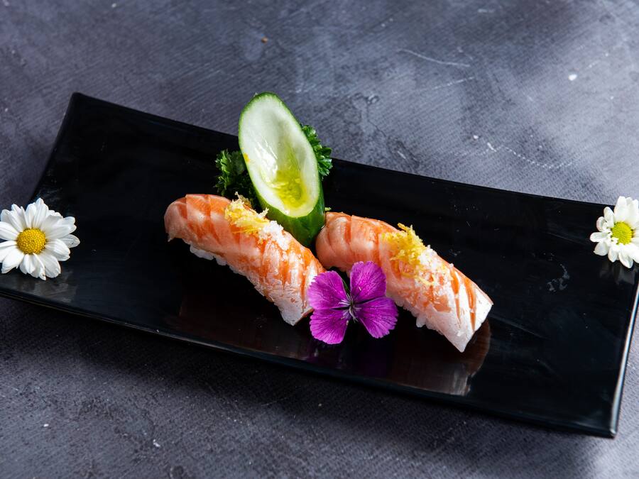 Barriga de Salmão Maçaricado