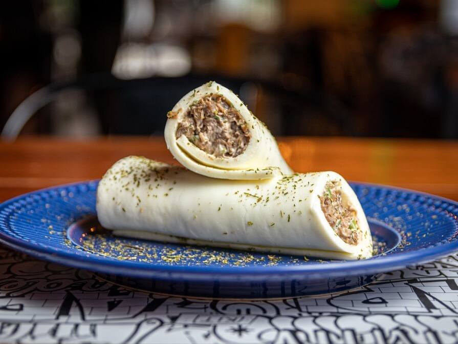 Bolado de Shimeji (Vegetariano, pode pá)