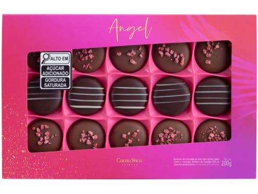 Caixa de Bombom Angel de Chocolate ao Leite 200g