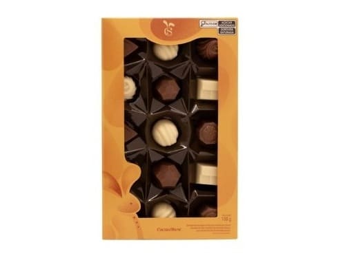 Caixa De Bombons Mini Show Classicos Sortido 108g