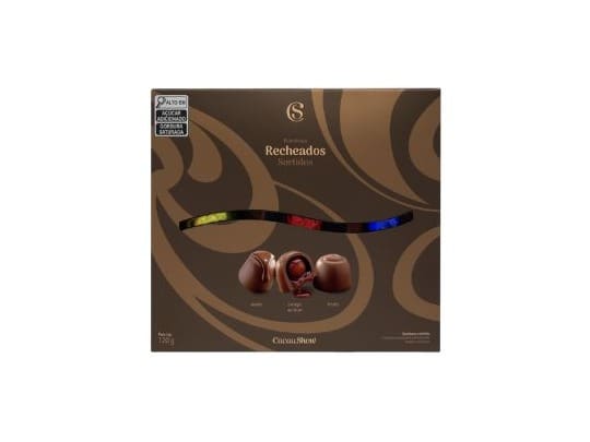Caixa de Bombons Sortidos Cacau Show 120g