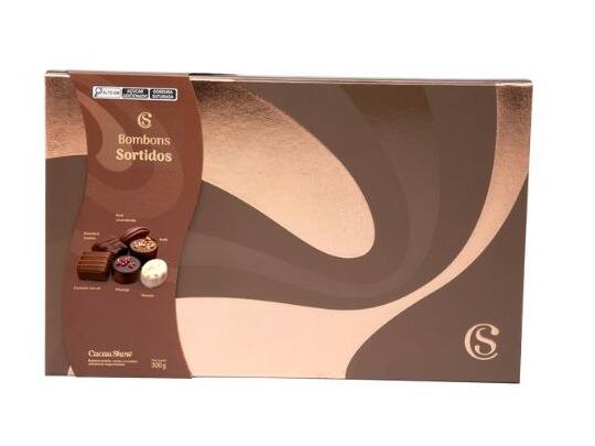 Caixa de Bombons Sortidos Cacau Show G 300g