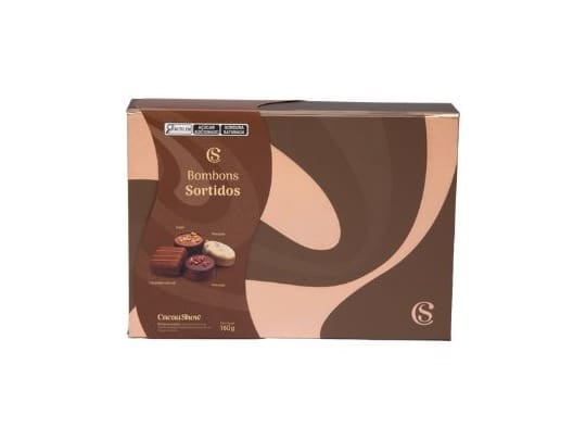Caixa de Bombons Sortidos Cacau Show M 160g