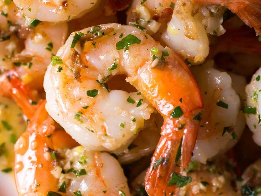 Camarão grelhado s/ casca